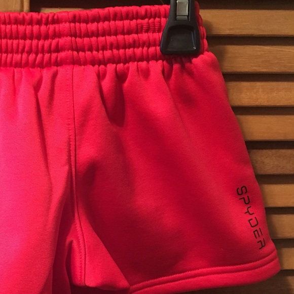 Spyder Red and Black Shorts - Picture 8 of 8